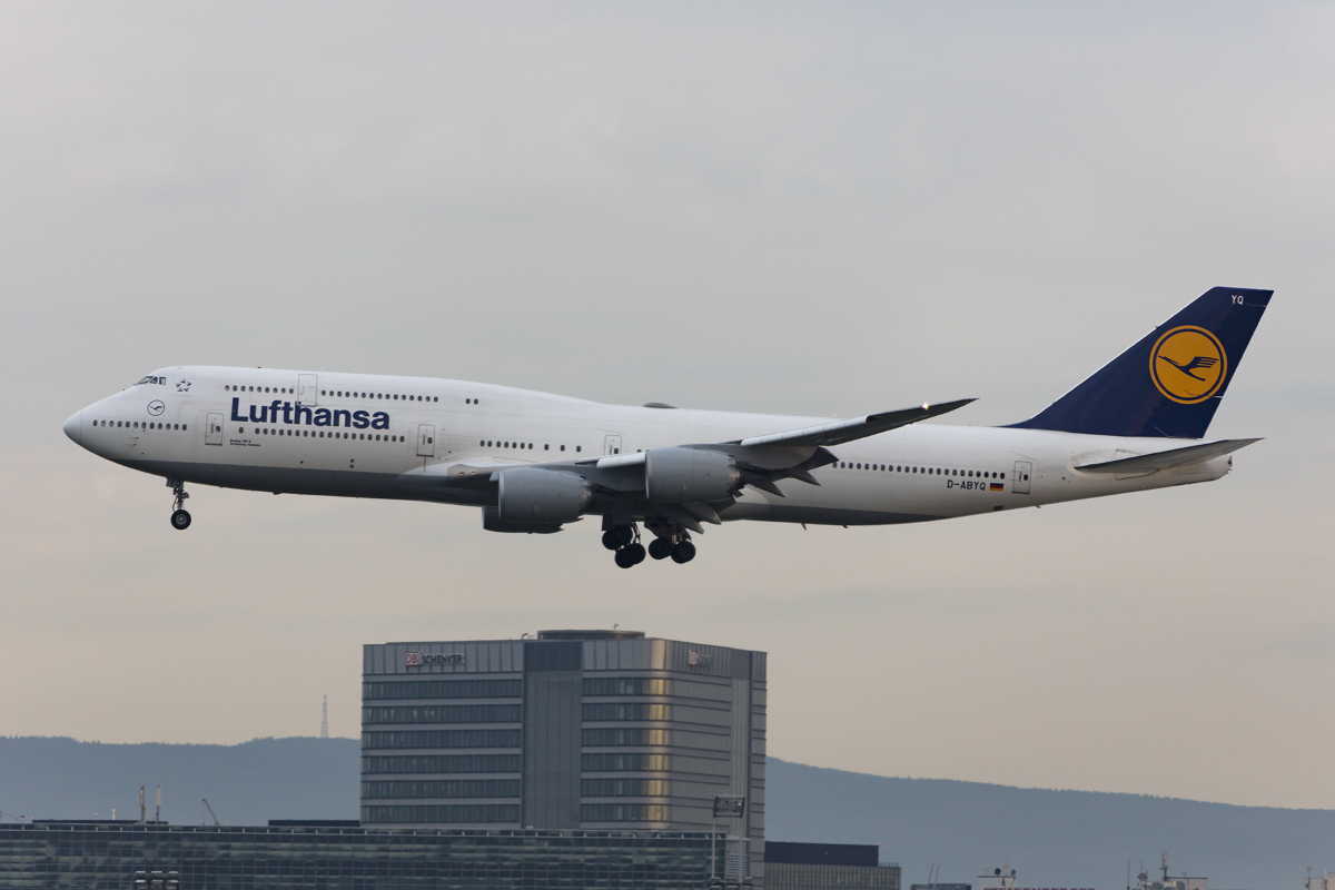 Lufthansa, D-ABYQ, Boeing, B747-830, 01.04.2017, FRA, Frankfurt, Germany




