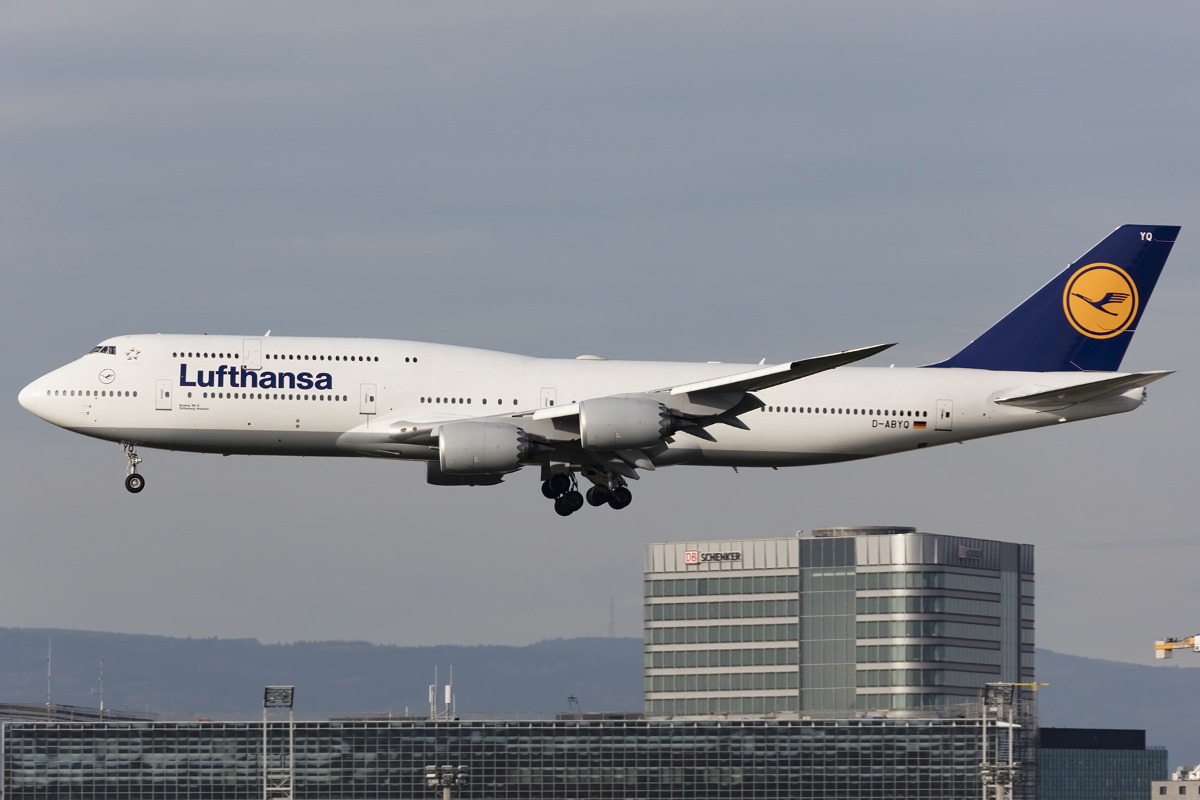 Lufthansa, D-ABYQ, Boeing, B747-830, 08.11.2015, FRA, Frankfurt, Germany 



