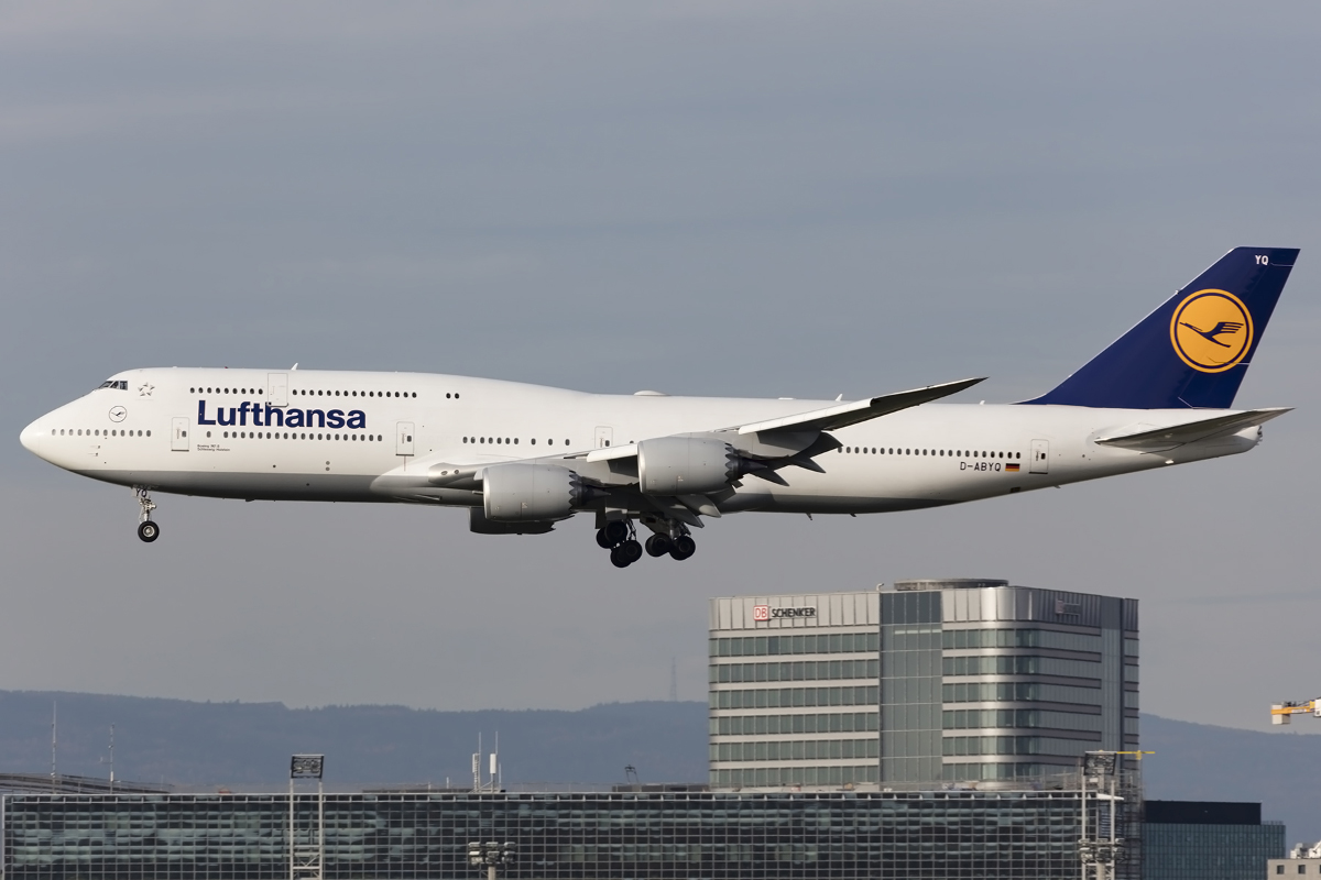 Lufthansa, D-ABYQ, Boeing, B747-830, 08.11.2015, FRA, Frankfurt, Germany 



