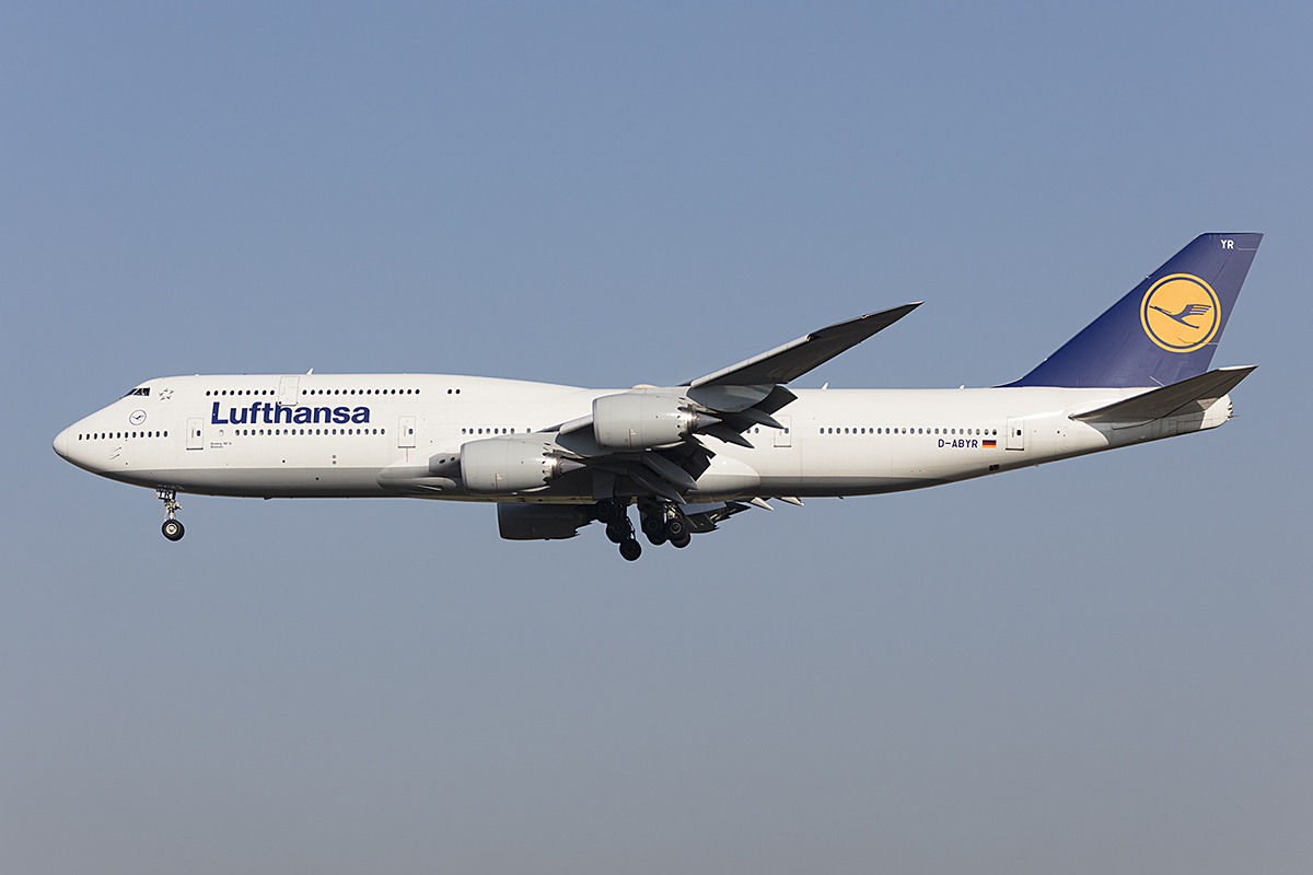 Lufthansa, D-ABYR, Boeing, B747-830, 17.10.2017, FRA, Frankfurt, Germany






