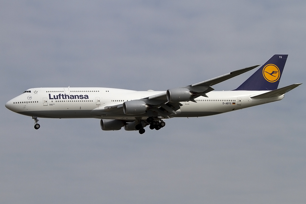 Lufthansa, D-ABYS, Boeing, B747-830, 02.05.2015, FRA, Frankfurt, Germany 



