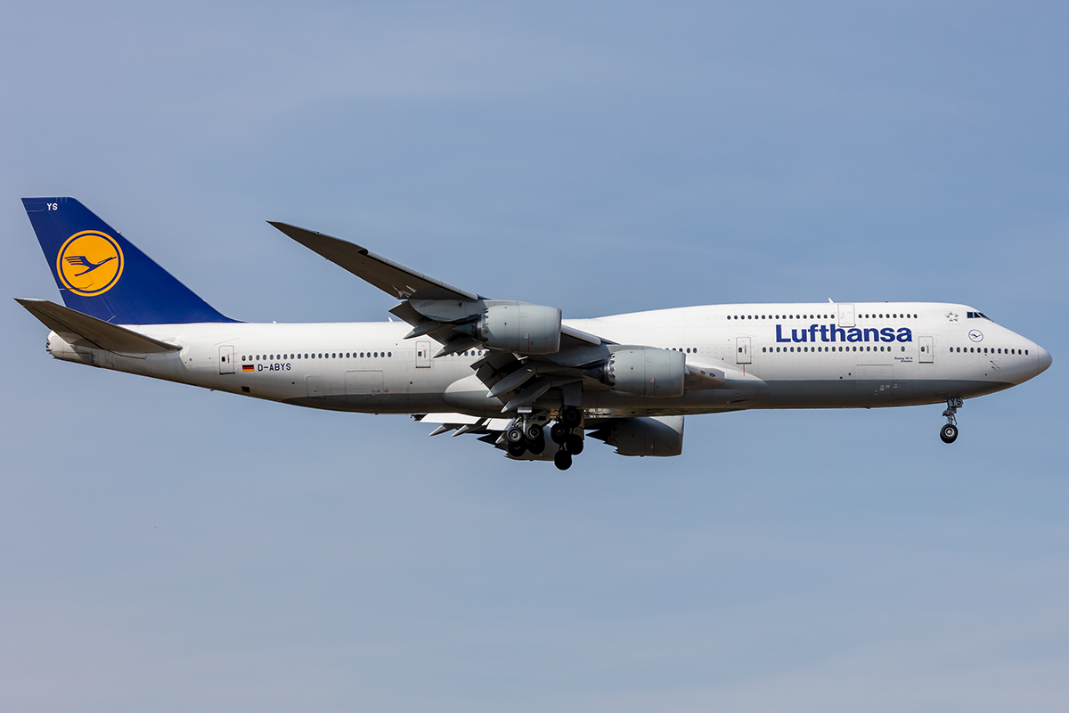 Lufthansa, D-ABYS, Boeing, B747-830, 13.09.2021, FRA, Frankfurt, Germany