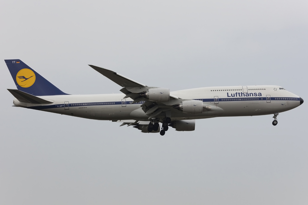 Lufthansa, D-ABYT, Boeing, B747-830, 02.04.2016, FRA, Frankfurt, Germany 


