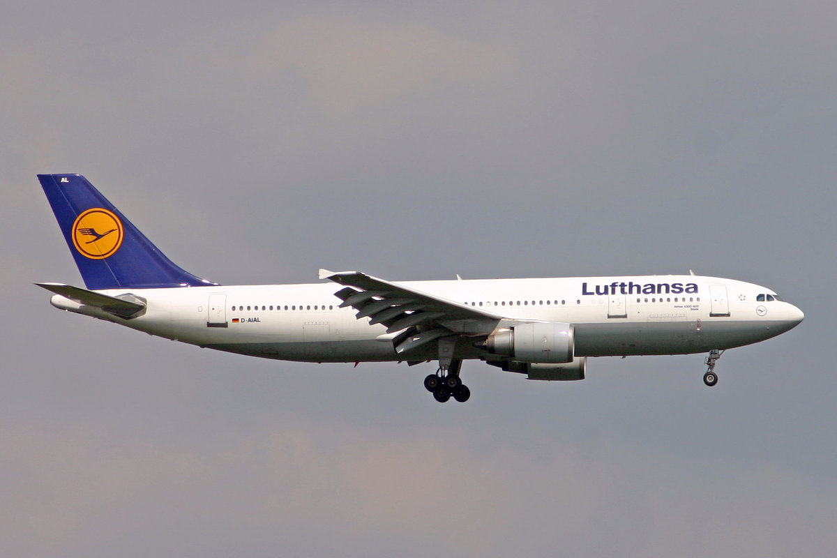 Lufthansa, D-AIAL, Airbus A300-603, msn: 405,  Stade , 20.Mai 2005, FRA Frankfurt, Germany.