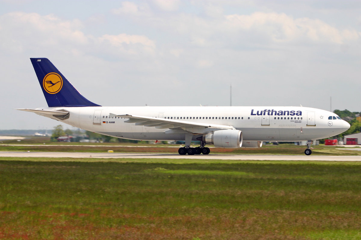 Lufthansa, D-AIAM, Airbus A300-603, msn: 408,  Rosenheim , 20.Mai 2005, FRA Frankfurt, Germany.