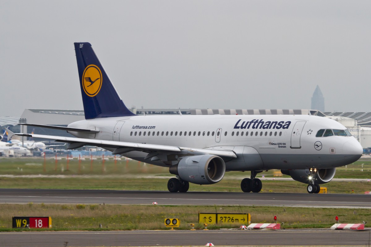 Lufthansa, D-AIBF  Sinsheim , Airbus, A 319-100, 15.09.2014, FRA-EDDF, Frankfurt, Germany 