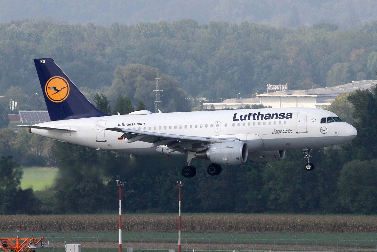 Lufthansa, D-AIBG, Airbus, A 319-112,  Kirchheim unter Teck , MUC-EDDM, München, 05.09.2018, Germany