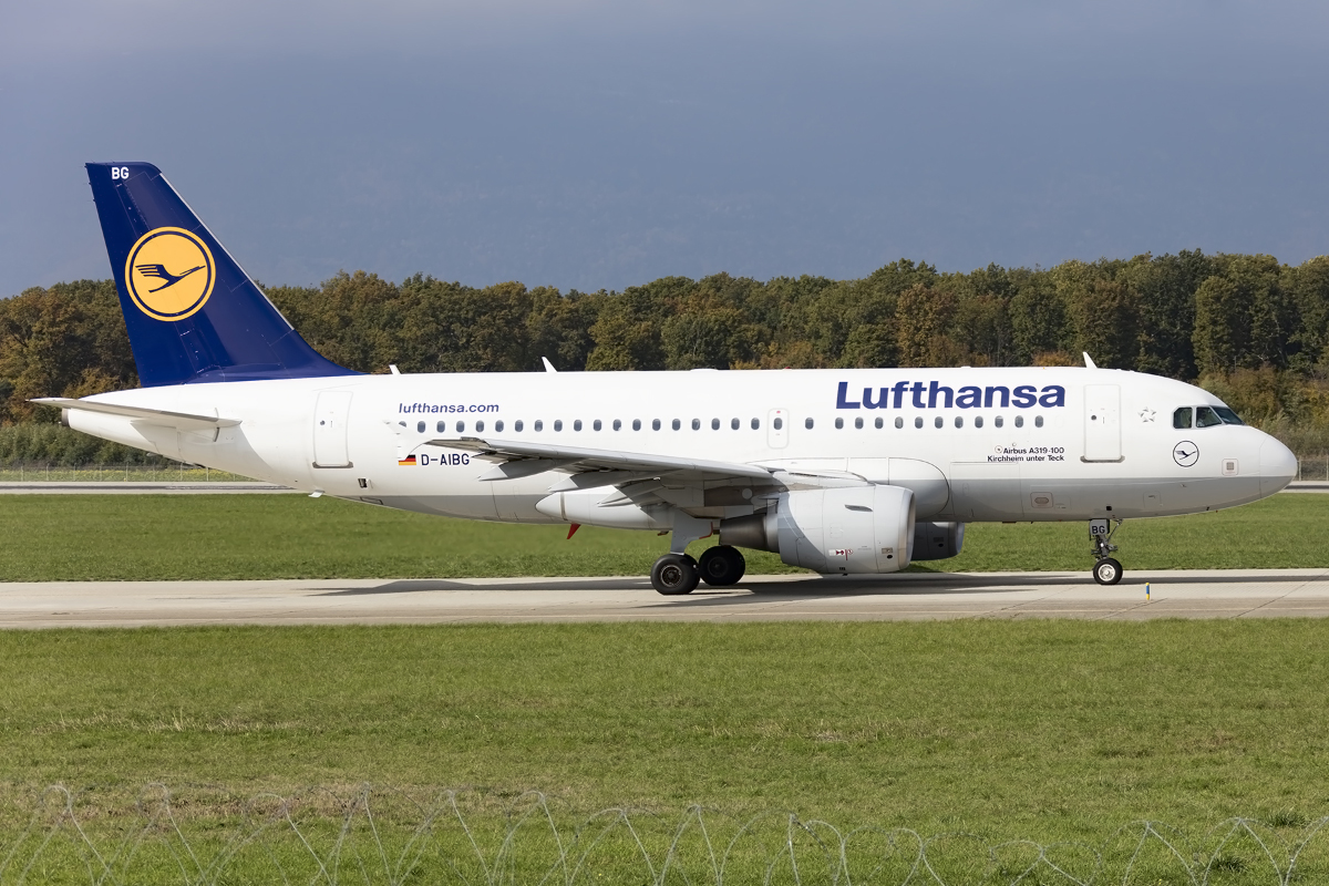 Lufthansa, D-AIBG, Airbus, A319-112, 17.10.2015, GVA, Geneve, Switzerland 




