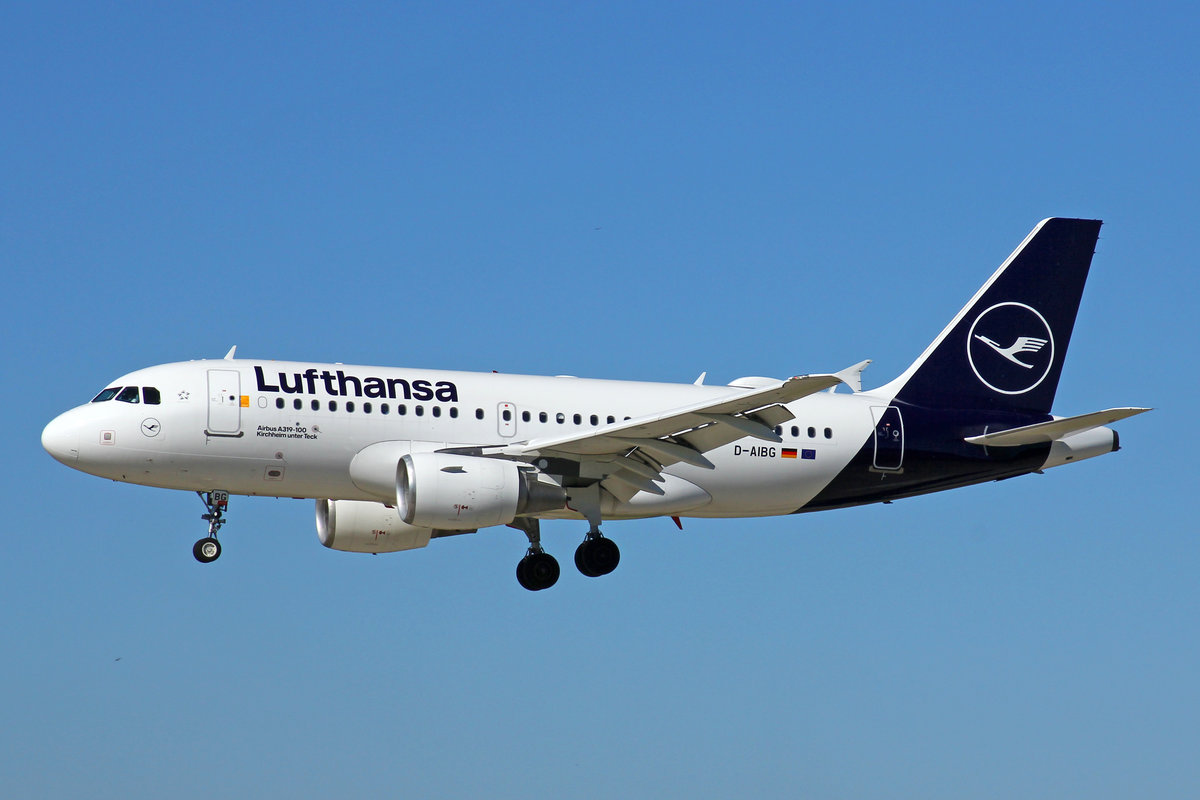 Lufthansa, D-AIBG, Airbus A319-112, msn: 4841,  Kirchheim unter Teck , 27.Juli 2020, ZRH Zürich, Switzerland.