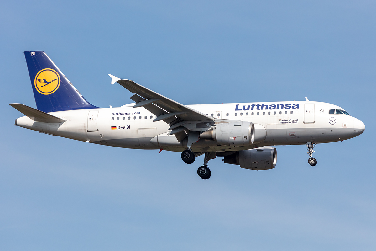 Lufthansa, D-AIBI, Airbus, A319-112, 13.09.2021, FRA, Frankfurt, Germany