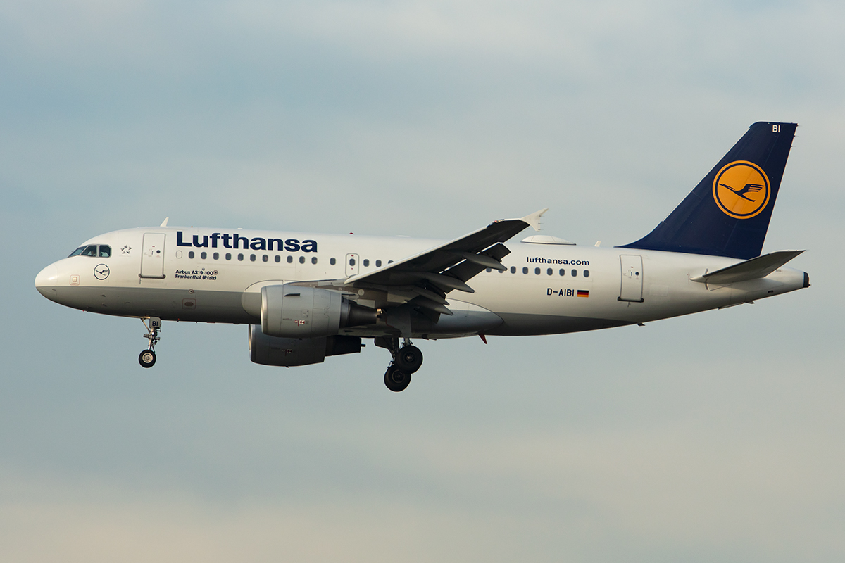 Lufthansa, D-AIBI, Airbus, A319-112, 24.11.2019, FRA, Frankfurt, Germany



