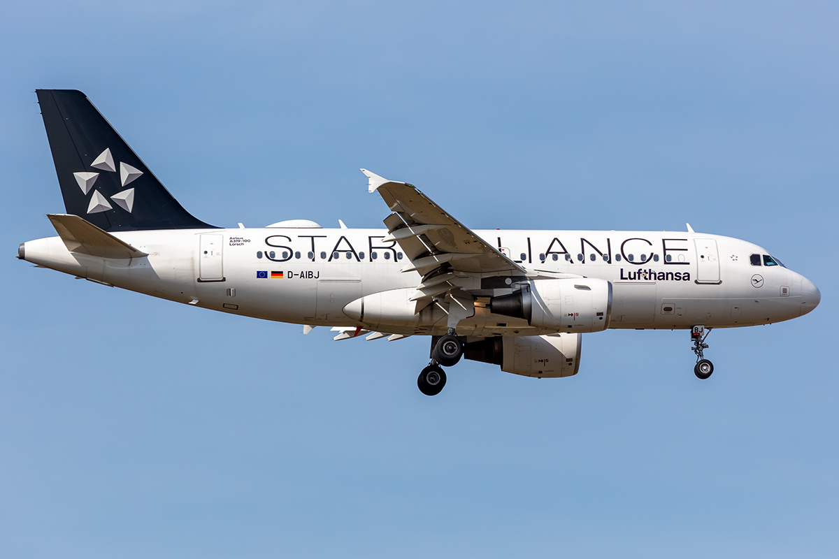 Lufthansa, D-AIBJ, Airbus, A319-112, 13.09.2021, FRA, Frankfurt, Germany