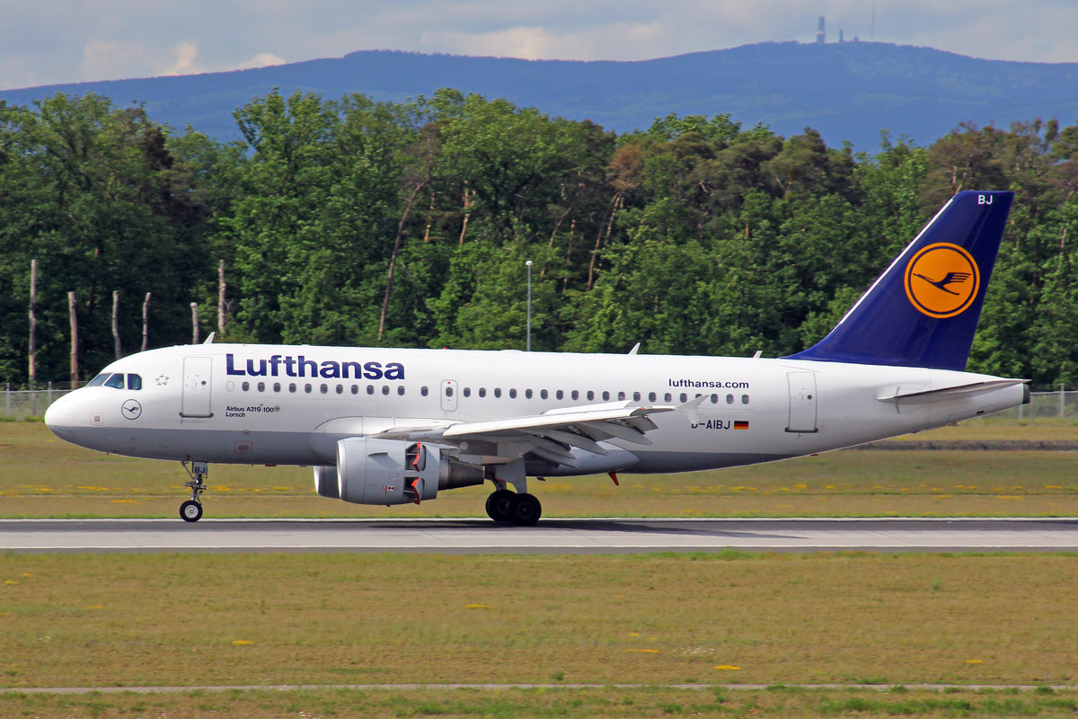 Lufthansa, D-AIBJ, Airbus A319-112, msn: 5293,  Lorsch , 20.Mai 2017, FRA Frankfurt am Main, Germany.