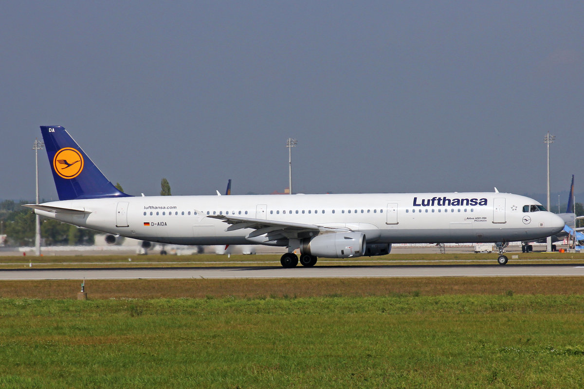 Lufthansa, D-AIDA, Airbus A321-231,  Pforzheim , 24.September 2016, MUC Mnchen, Germany.