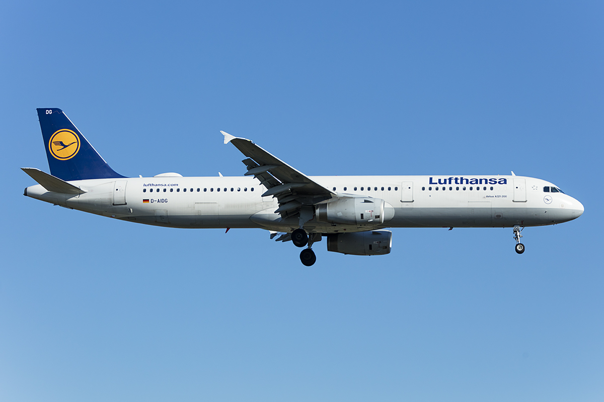 Lufthansa, D-AIDG, Airbus, A321-231, 19.04.2019, FRA, Frankfurt, Germany 


