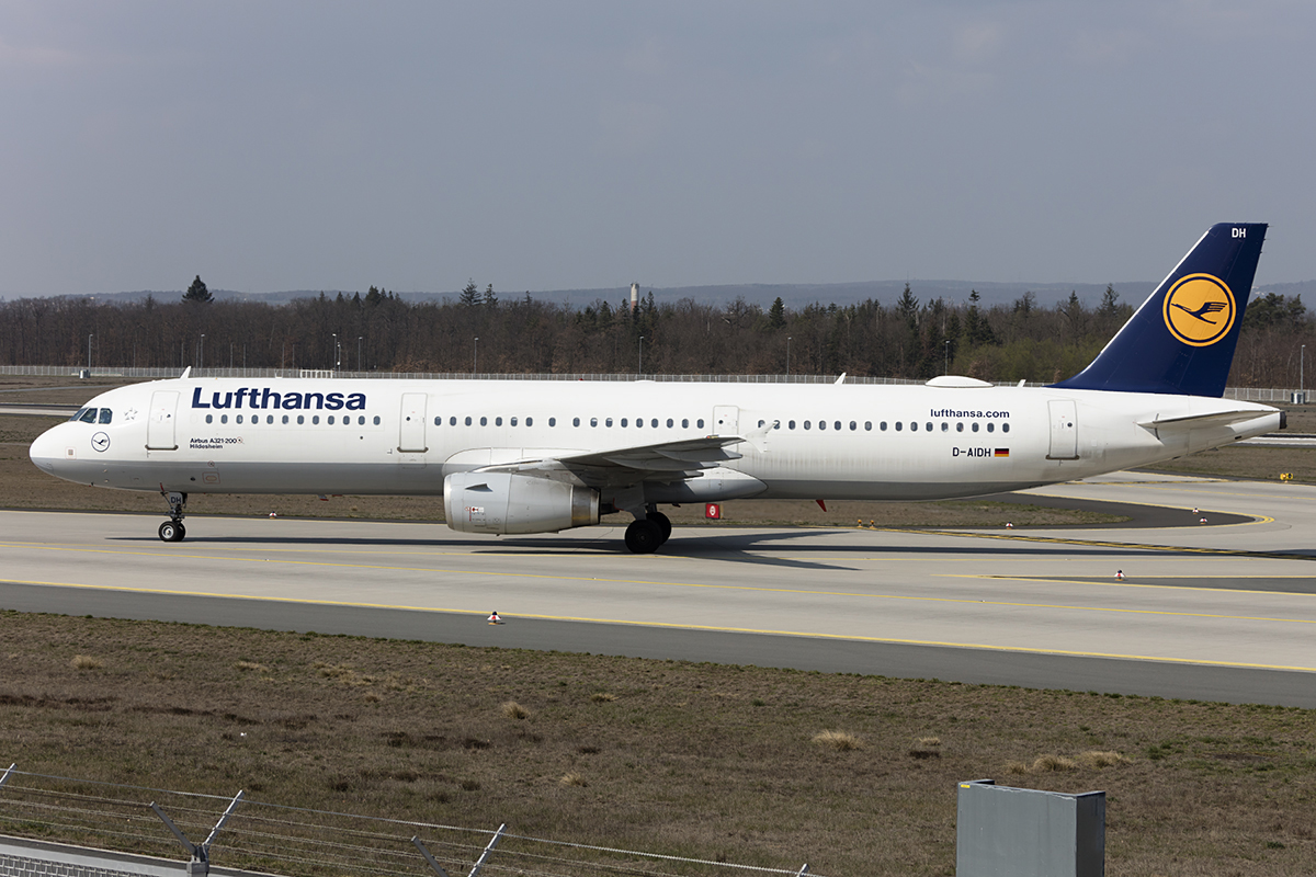 Lufthansa, D-AIDH, Airbus, A321-231, 31.03.2019, FRA, Frankfurt, Germany 


