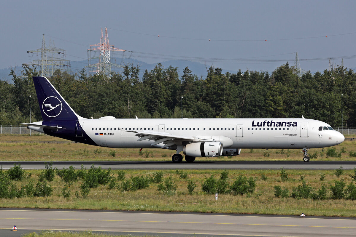 Lufthansa, D-AIDH, Airbus A321-231, msn: 4710,  Hildesheim , 15.August 2025, FRA Frankfurt, Germany.