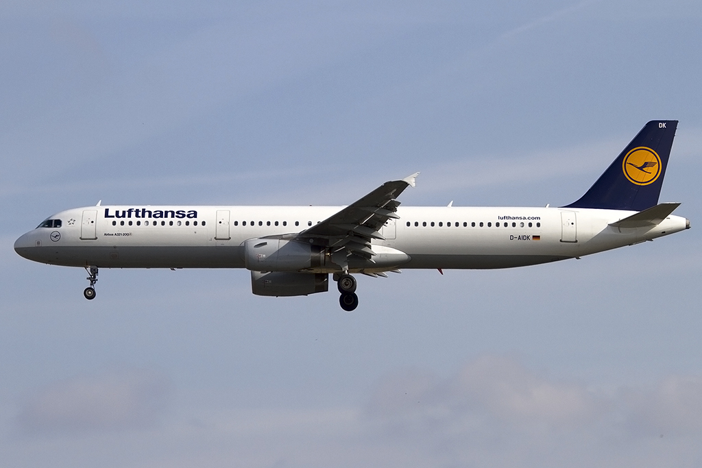 Lufthansa, D-AIDK, Airbus, A321-231, 21.06.2014, FRA, Frankfurt, Germany 



