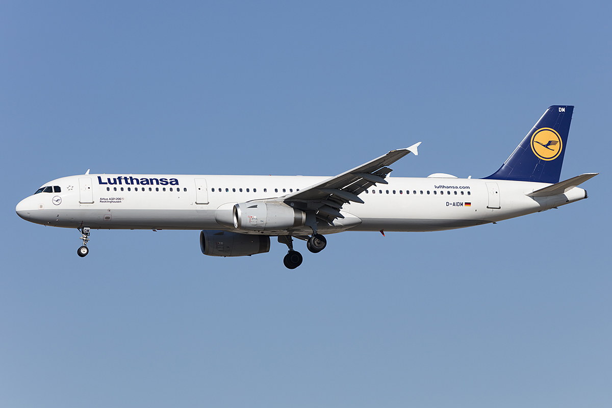 Lufthansa, D-AIDM, Airbus, A321-231, 14.10.2018, FRA, Frankfurt, Germany 



