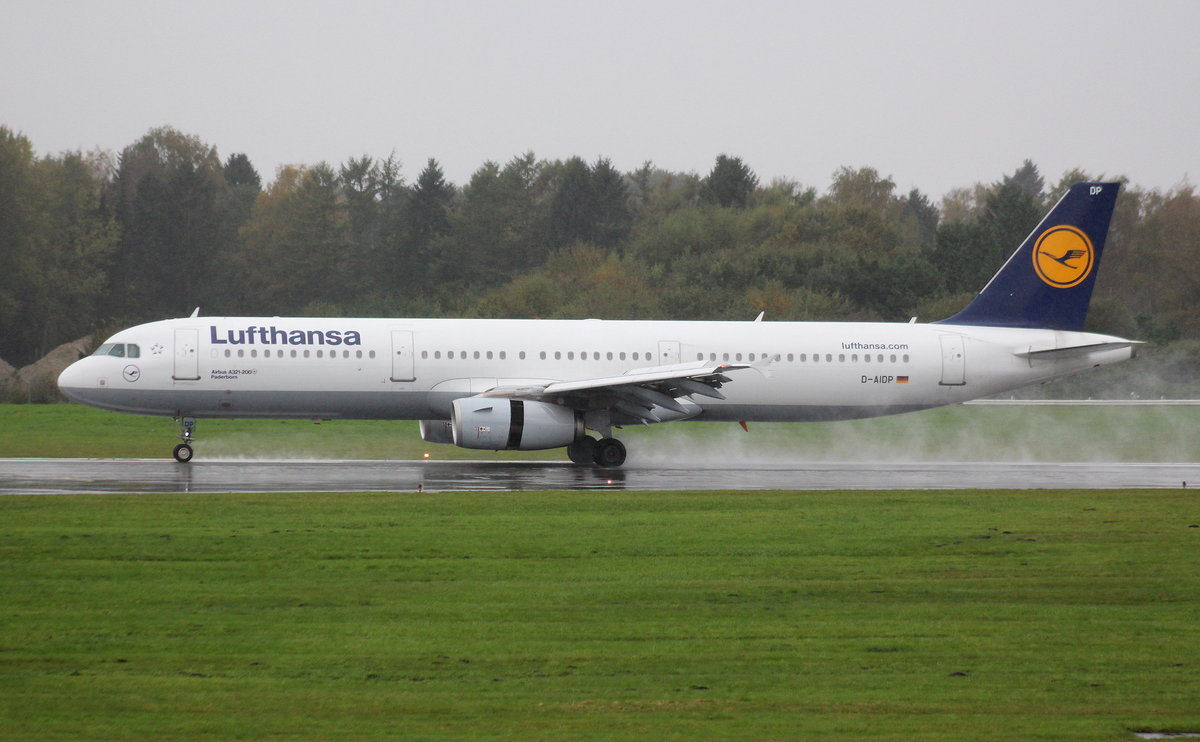 Lufthansa, D-AIDP,MSN 5049,Airbus A 321-231, 22.10.2017, HAM-EDDH, Hamburg, Germany (Name: Paderborn) 