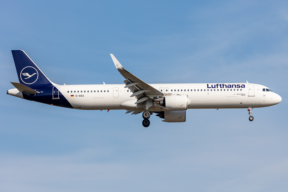 Lufthansa, D-AIEA, Airbus, A321-271NX, 13.09.2021, FRA, Frankfurt, Germany