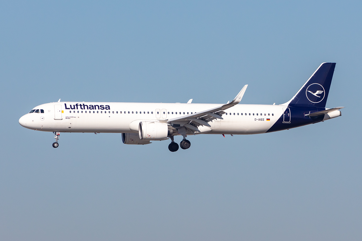 Lufthansa, D-AIEE, Airbus, A321-271NX, 21.02.2021, FRA, Frankfurt, Germany