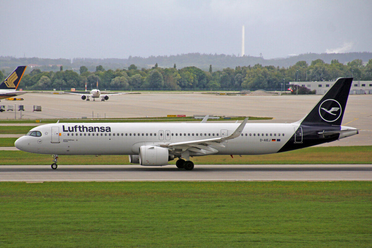 Lufthansa, D-AIEJ, Airbus A321-271NX, msn: 10340,  Füssen , 10.September 2022, MUC München, Germany.