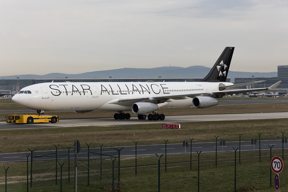 Lufthansa, D-AIFA, Airbus, A340-313, 01.04.2017, FRA, Frankfurt, Germany 


