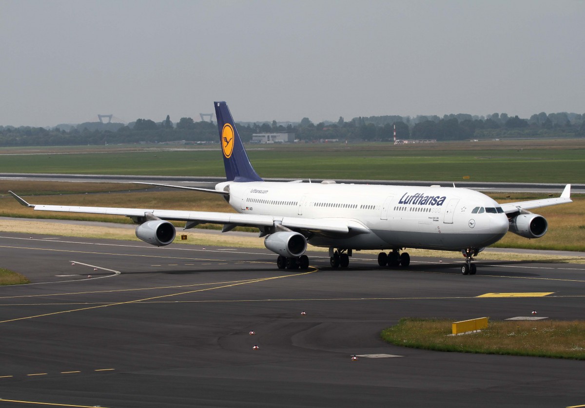 Lufthansa, D-AIGV  Dinslaken , Airbus, A 340-300, 01.07.2013, DUS-EDDL, Dsseldorf, Germany 