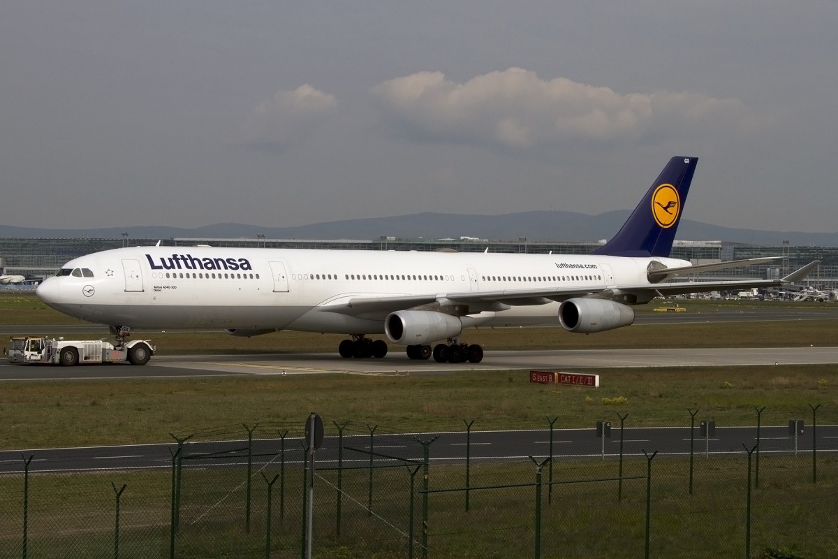 Lufthansa, D-AIGX, Airbus, A340-313, 02.05.2015, FRA, Frankfurt, Germany 




