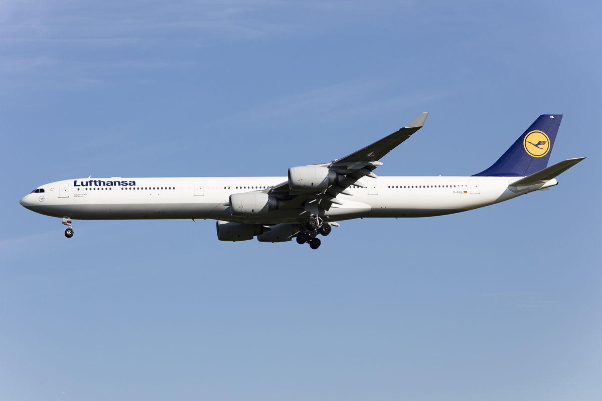 Lufthansa, D-AIHL, Airbus, A340-642, 29.09.2016, MUC, München, Germany 


