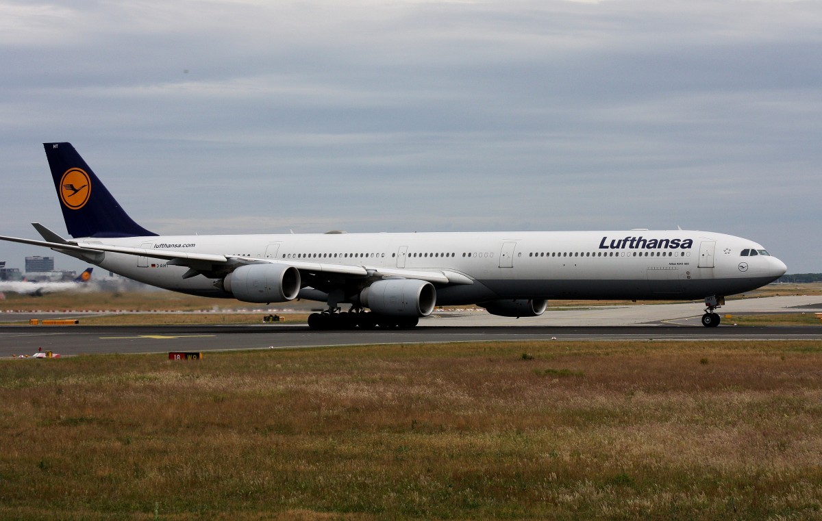 Lufthansa, D-AIHT, (c/n 846), Airbus A 340-642, 02.06.2015, FRA-EDDF, Frankfurt, Germany 