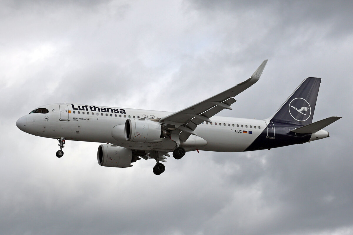 Lufthansa, D-AIJC, Airbus, A320-271N, msn: 9581,  Lünen , 03.Juli 2023, LHR London Heathrow, United Kingdom.