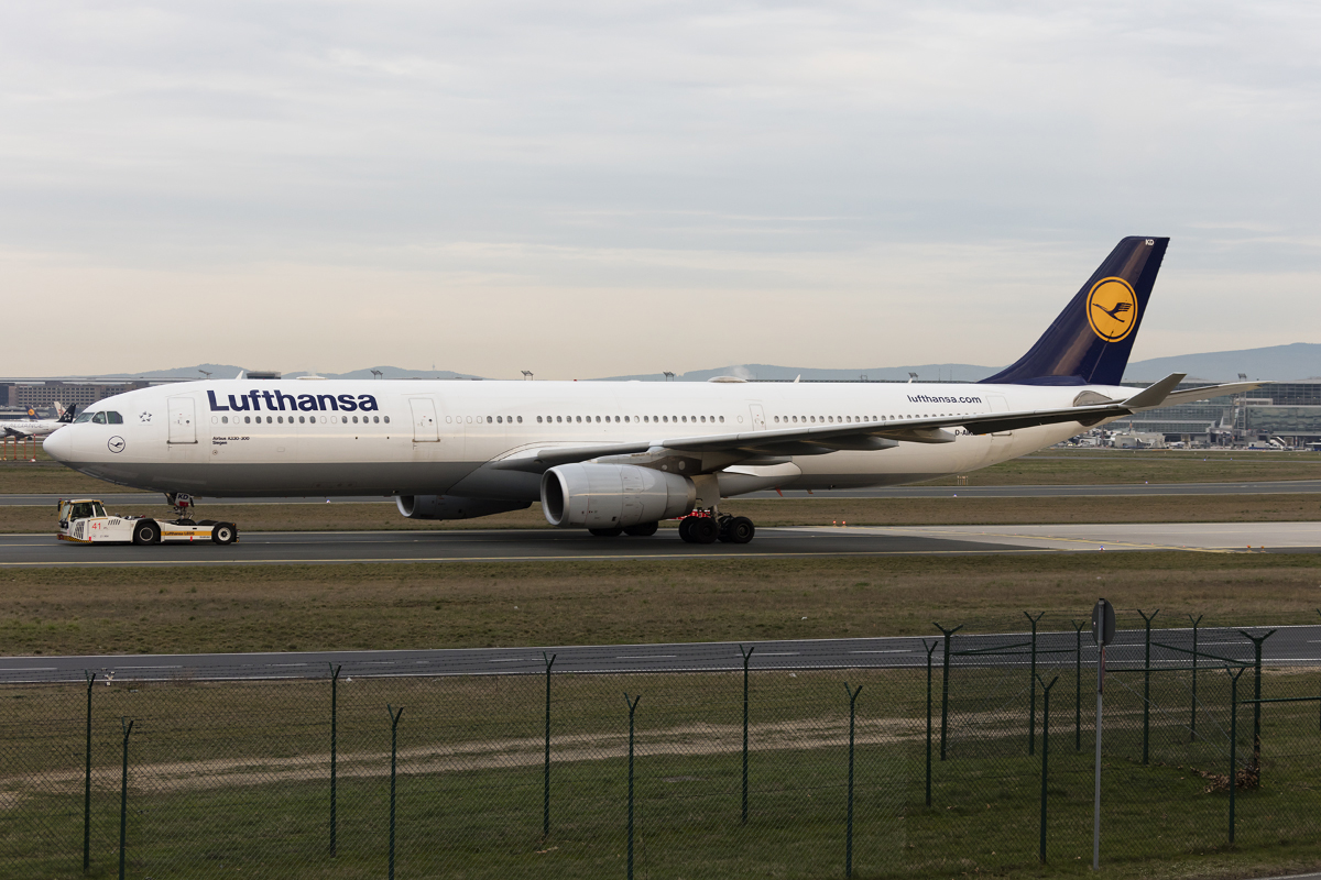 Lufthansa D Aikd Airbus A330 343x 01042017 Fra Frankfurt
