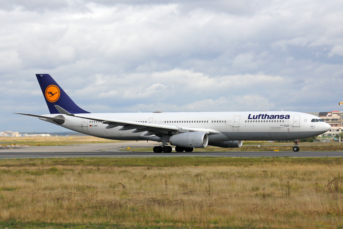 Lufthansa, D-AIKE, Airbus A330-343X, msn: 636,  Landshut , 28,September 2019, FRA Frankfurt, Germany.