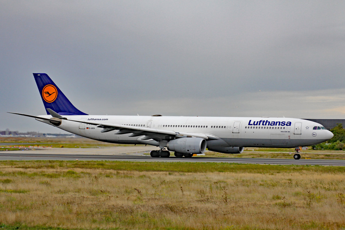 Lufthansa, D-AIKH, Airbus A330-343X, msn: 648, 29.September 2019, FRA Frankfurt, Germany.