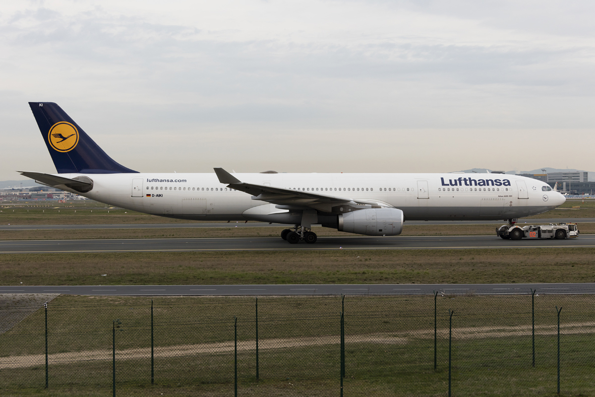 Lufthansa, D-AIKI, Airbus, A330-343X, 01.04.2017, FRA, Frankfurt, Germany 

