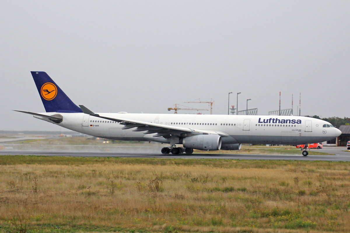 Lufthansa, D-AIKK, Airbus A330-343X, msn: 896,  Fürth , 29.September 2019, FRA Frankfurt, Germany.