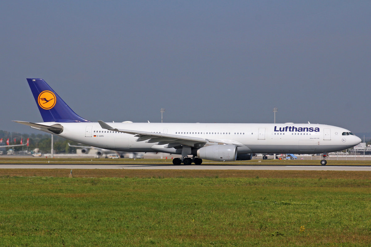 Lufthansa, D-AIKN, Airbus A330-343X, 24.September 2016, MUC München, Germany.