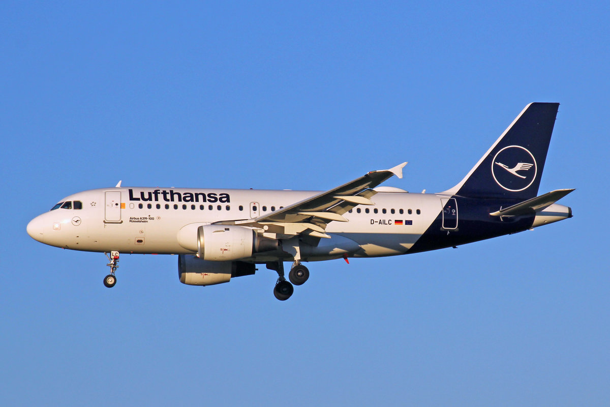Lufthansa, D-AILC, Airbus A319-114,  Rüsselsheim , msn: 616, 21.August 2020, ZRH Zürich, Switzerland.