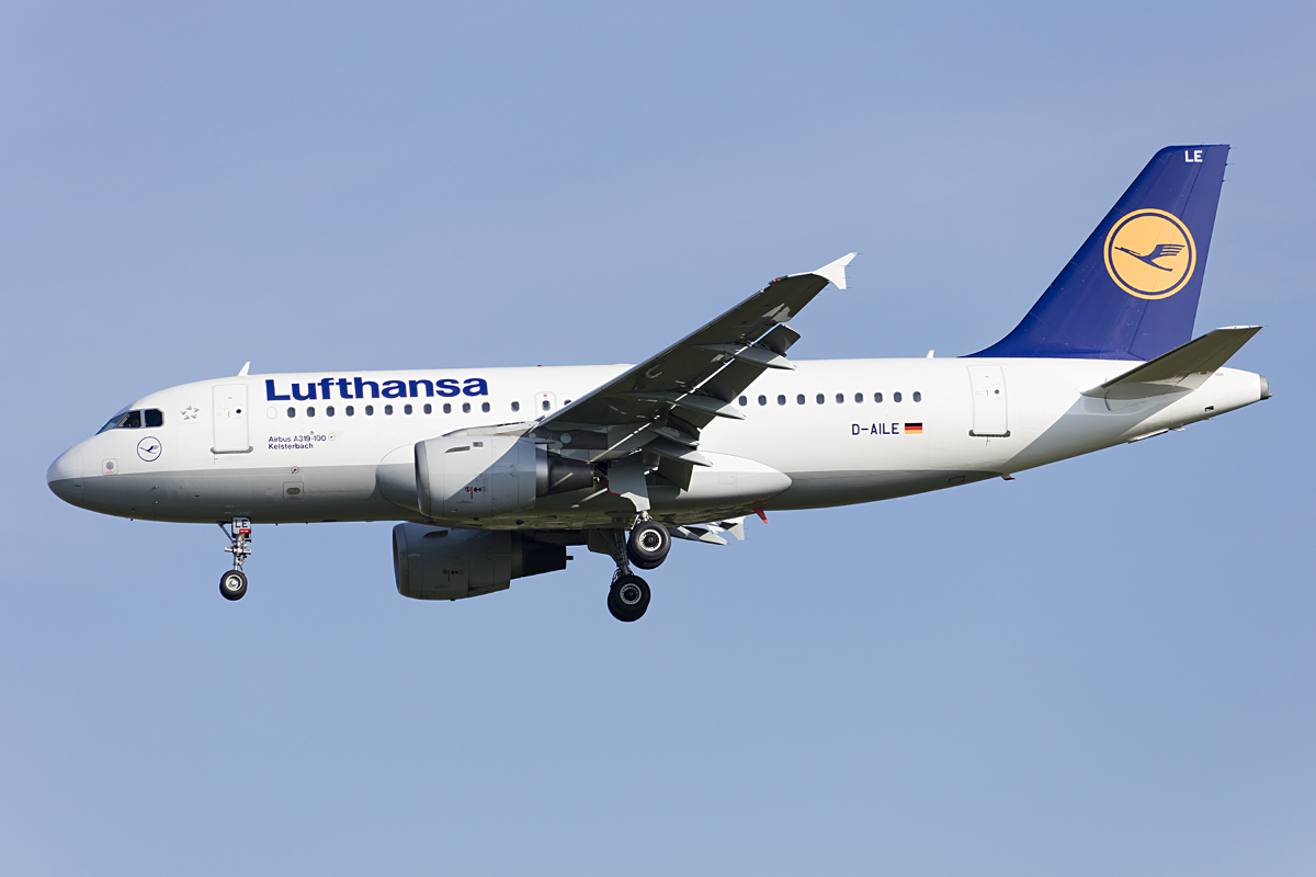 Lufthansa, D-AILE, Airbus, A319-114, 29.09.2016, MUC, München, Germany 
