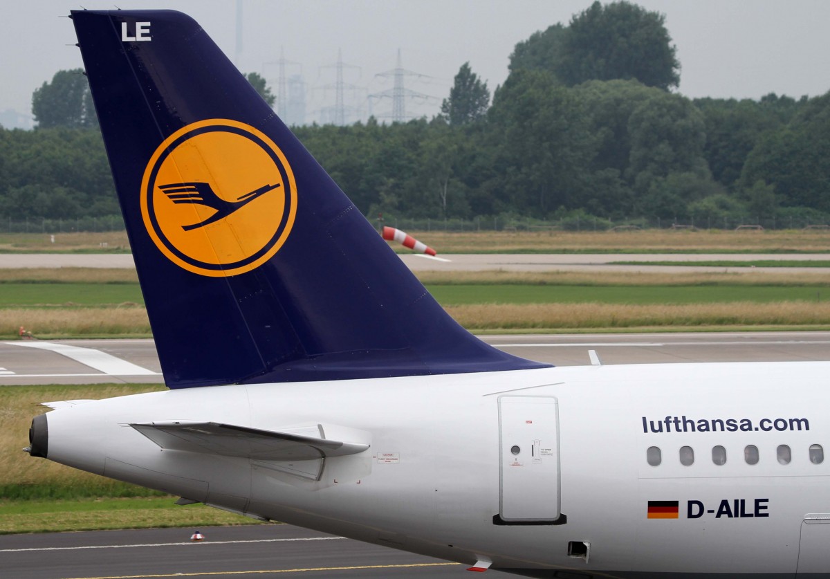 Lufthansa, D-AILE  Kelsterbach , Airbus, A 319-100 (Seitenleitwerk/Tail), 01.07.2013, DUS-EDDL, Dsseldorf, Germany 