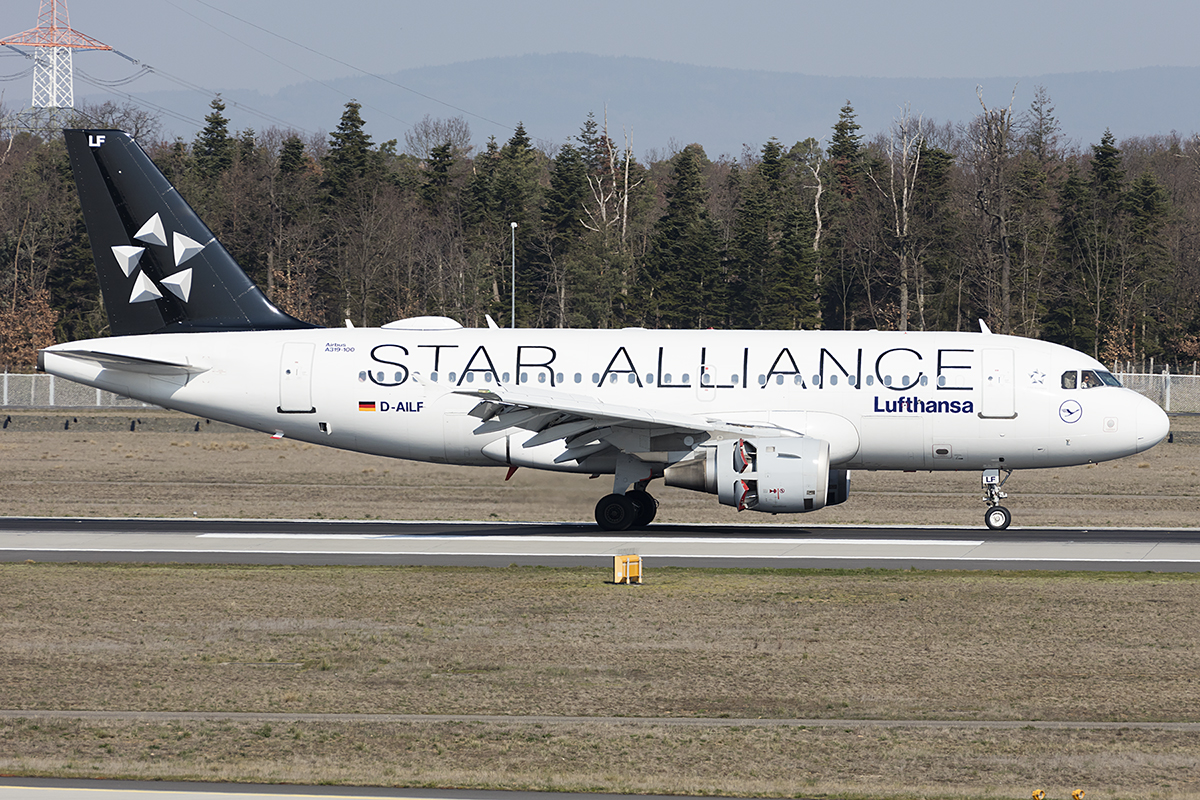 Lufthansa, D-AILF, Airbus, A319-114, 31.03.2019, FRA, Frankfurt, Germany 


