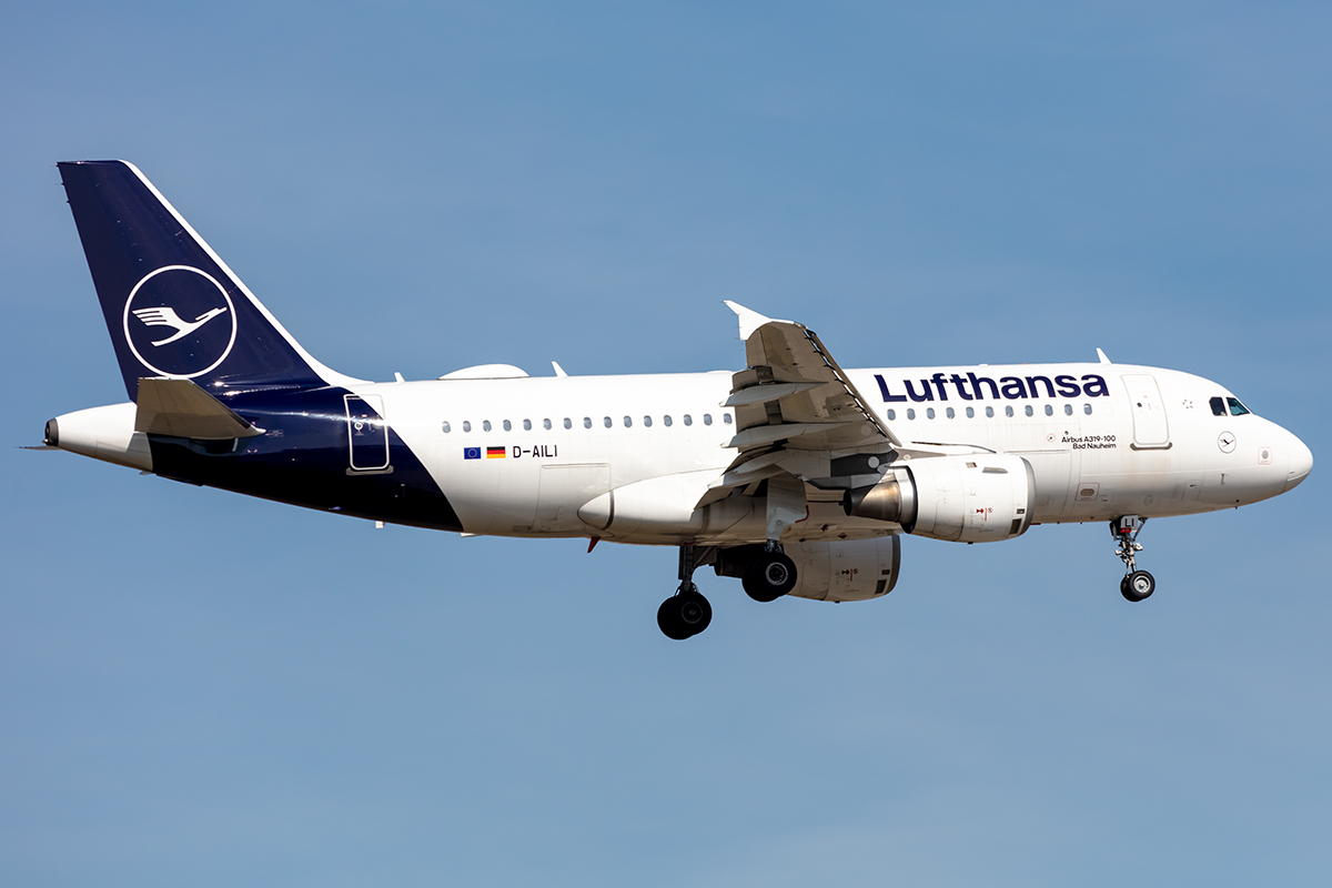 Lufthansa, D-AILI, Airbus, A319-114, 13.09.2021, FRA, Frankfurt, Germany