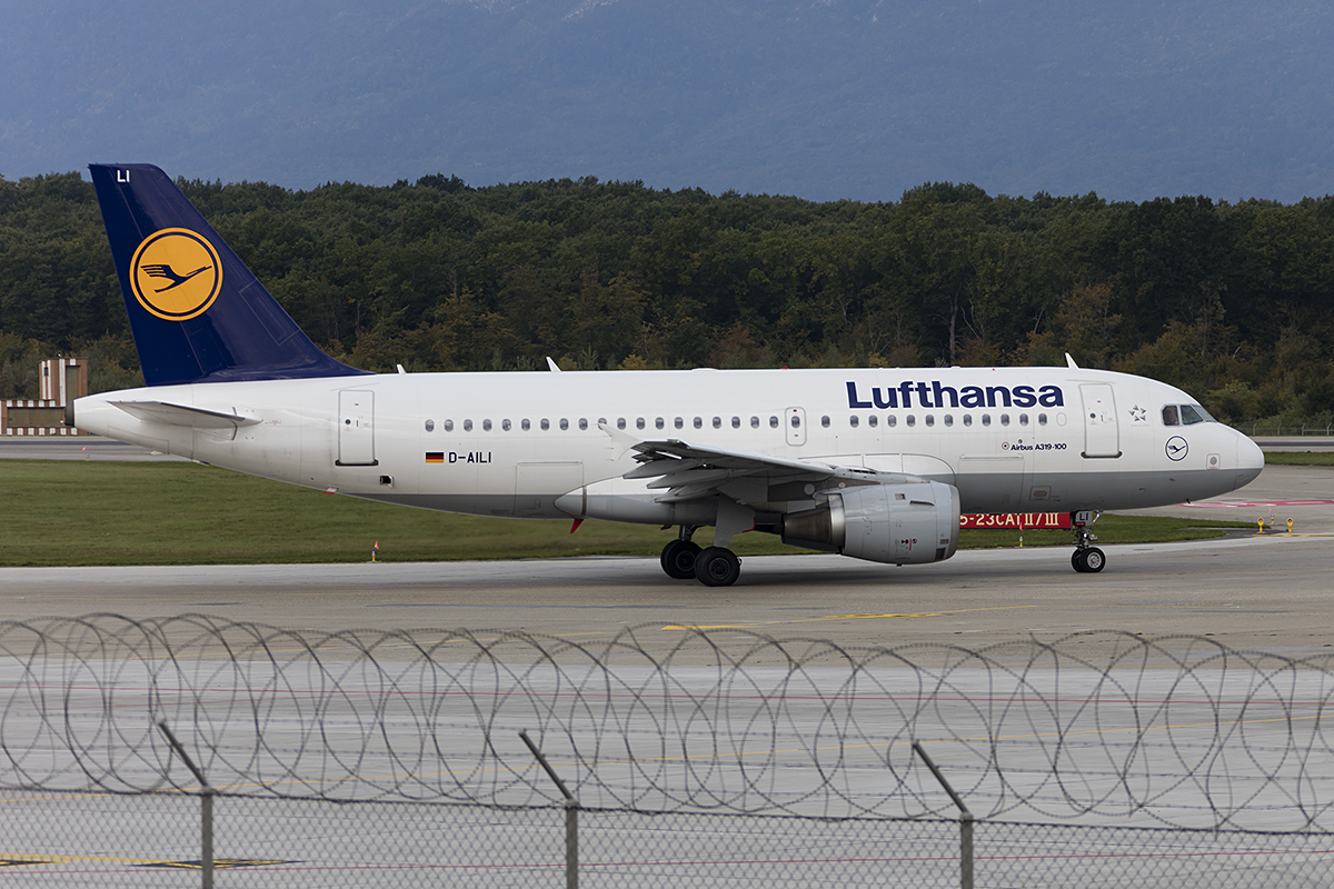 Lufthansa, D-AILI, Airbus, A319-114, 24.09.2017, GVA, Geneve, Switzerland



