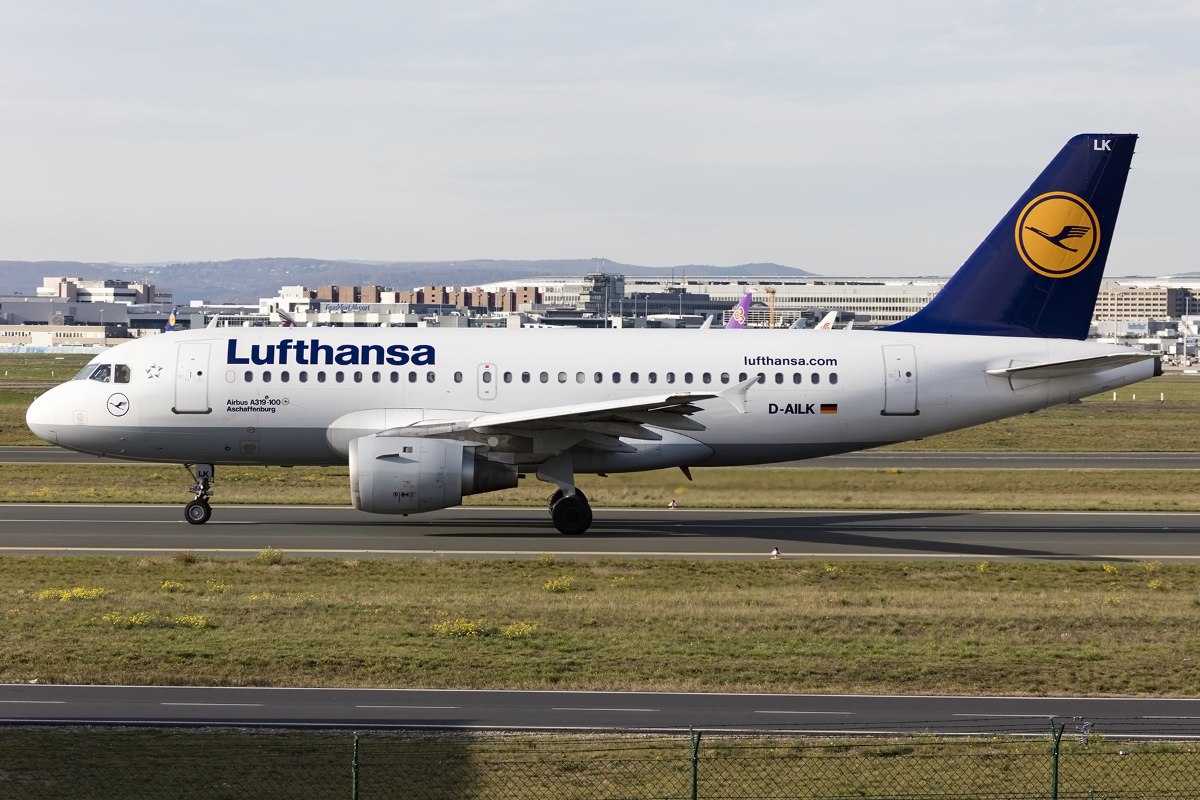 Lufthansa, D-AILK, Airbus, A319-114, 08.11.2015, FRA, Frankfurt, Germany


