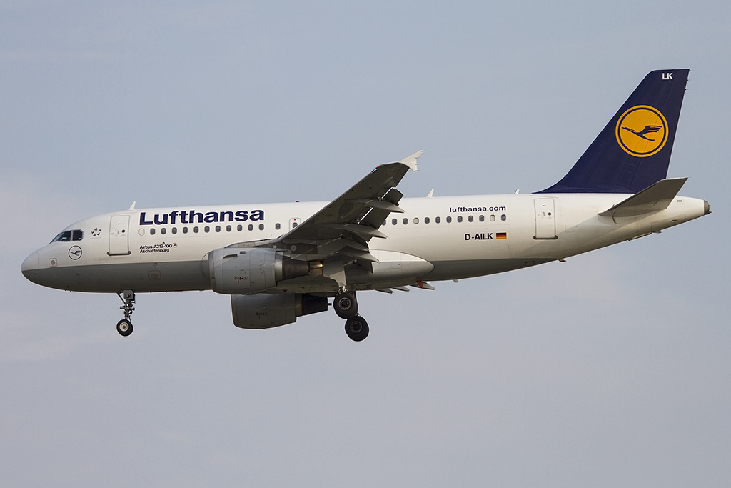 Lufthansa, D-AILK, Airbus, A319-114, 11.08.2015, FRA, Frankfurt, Germany 



