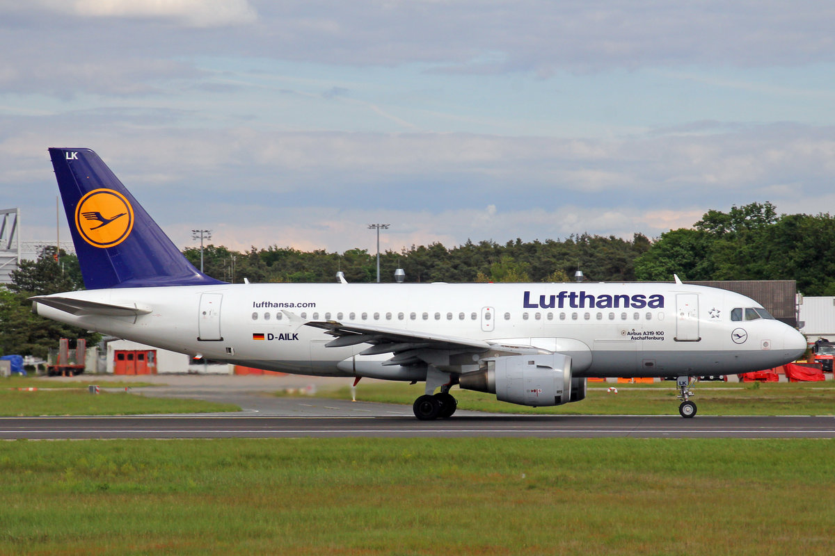 Lufthansa, D-AILK, Airbus A319-114, msn: 679,  Aschaffenburg , 20.Mai 2017, FRA Frankfurt am Main, Germany.