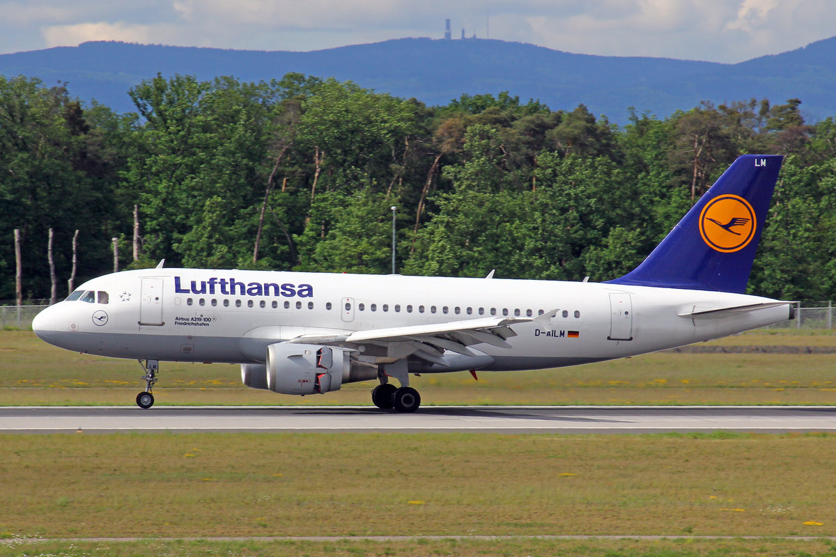 Lufthansa, D-AILM, Airbus A319-114, msn: 694 ,  Friedrichshafen , 20.Mai 2017, FRA Frankfurt am Main, Germany.