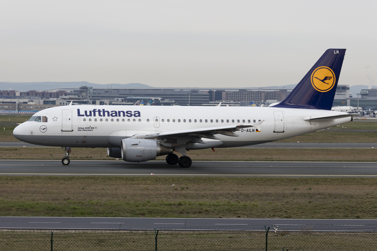 Lufthansa, D-AILN, Airbus, A319-114, 01.04.2017, FRA, Frankfurt, Germany 


